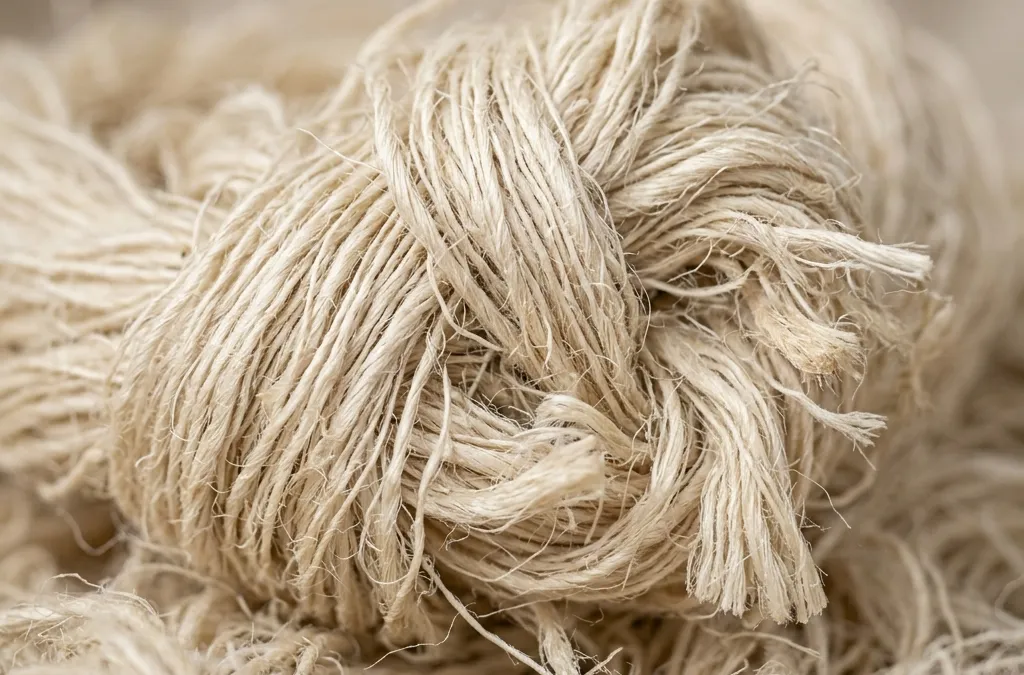 Cotonization of organic hemp stalks
