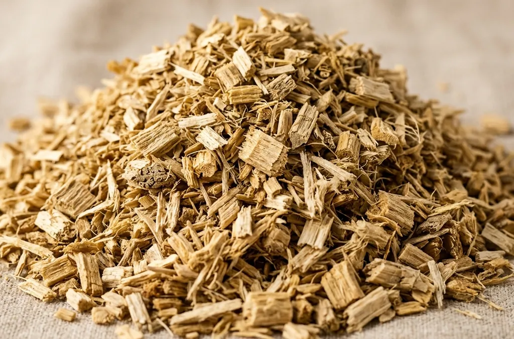 Hemp hurd recycling and zero waste shives